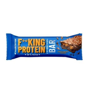 Allnutrition Fitking Delicious Protein Bar со вкусом шоколада и карамели, 55 г