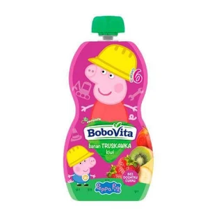 BoboVita Мусс банан-клубника-киви после 6 месяцев, 100 г