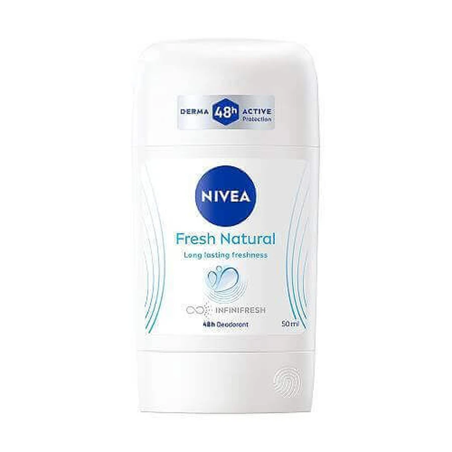 Натуральний дезодорант-стік для жінок Nivea Fresh, 50 мл: ціни та характеристики