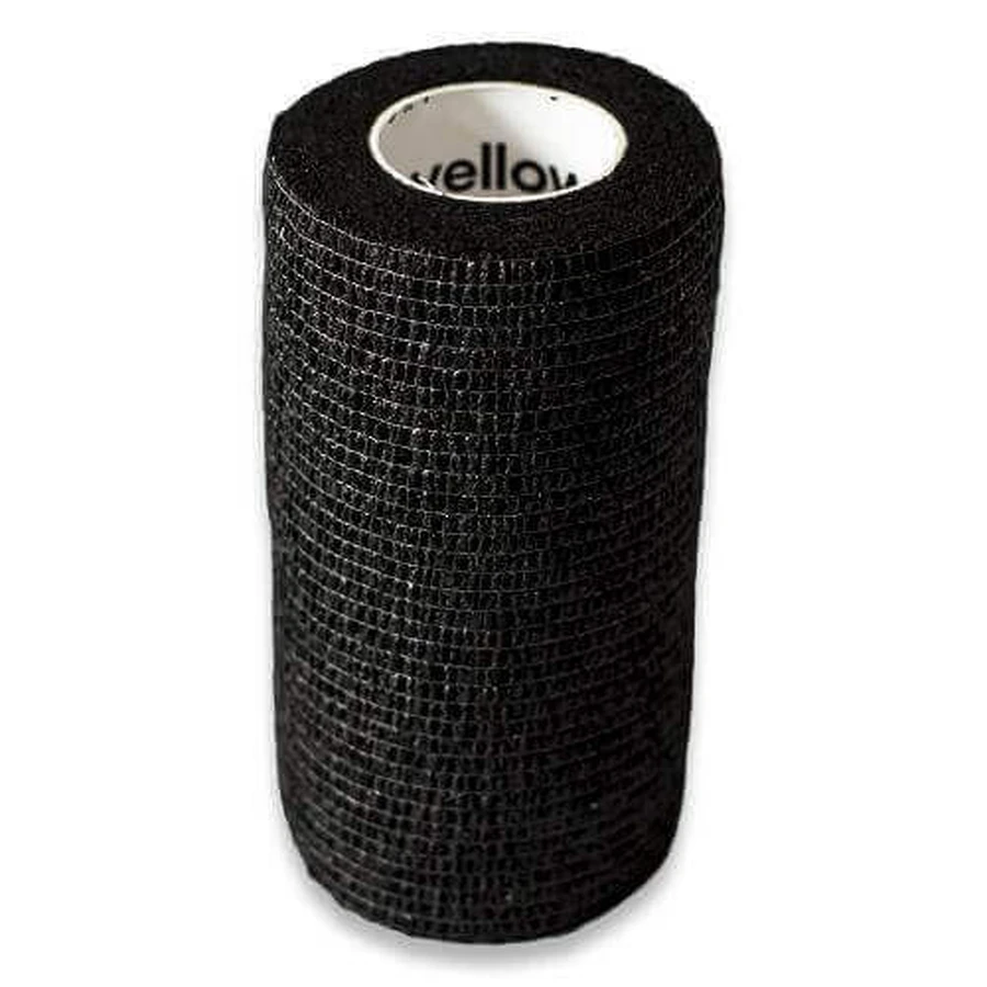 Когезивний бинт YellowBAND 10см х 4,5м чорний: ціни та характеристики