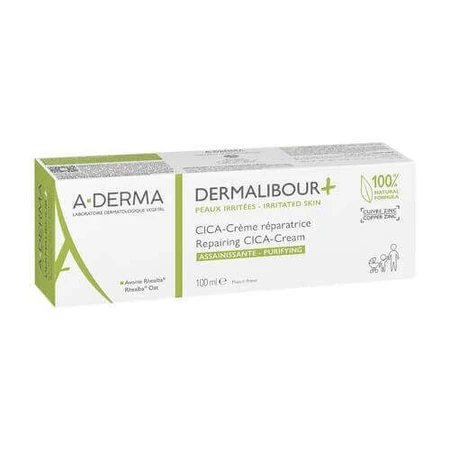 A-DERMA DERMALIBOUR+ CICA Відновлювальний крем, 100 мл: ціни та характеристики