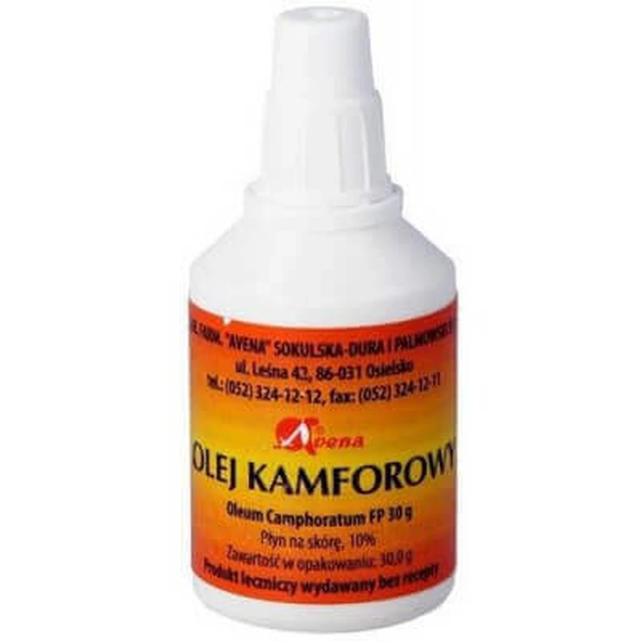 Камфорное масло жидкое для нанесения на кожу -30г: цены и характеристики