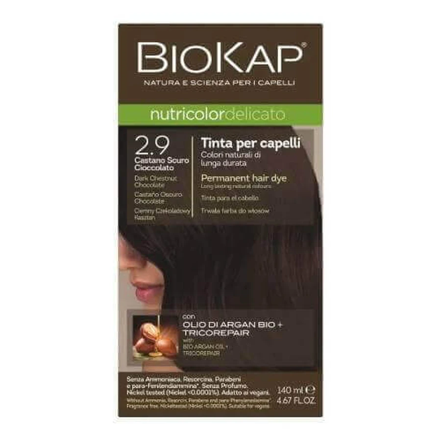 Biokap Delicato 2.9 чорний шоколад каштан - 140 мл: ціни та характеристики