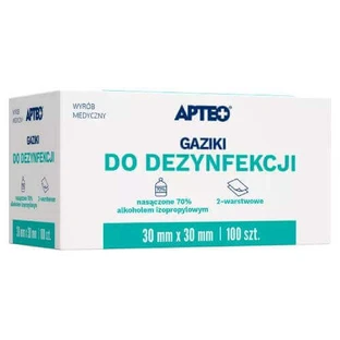 APTEO Дезинфицирующие тампоны, 100 шт.