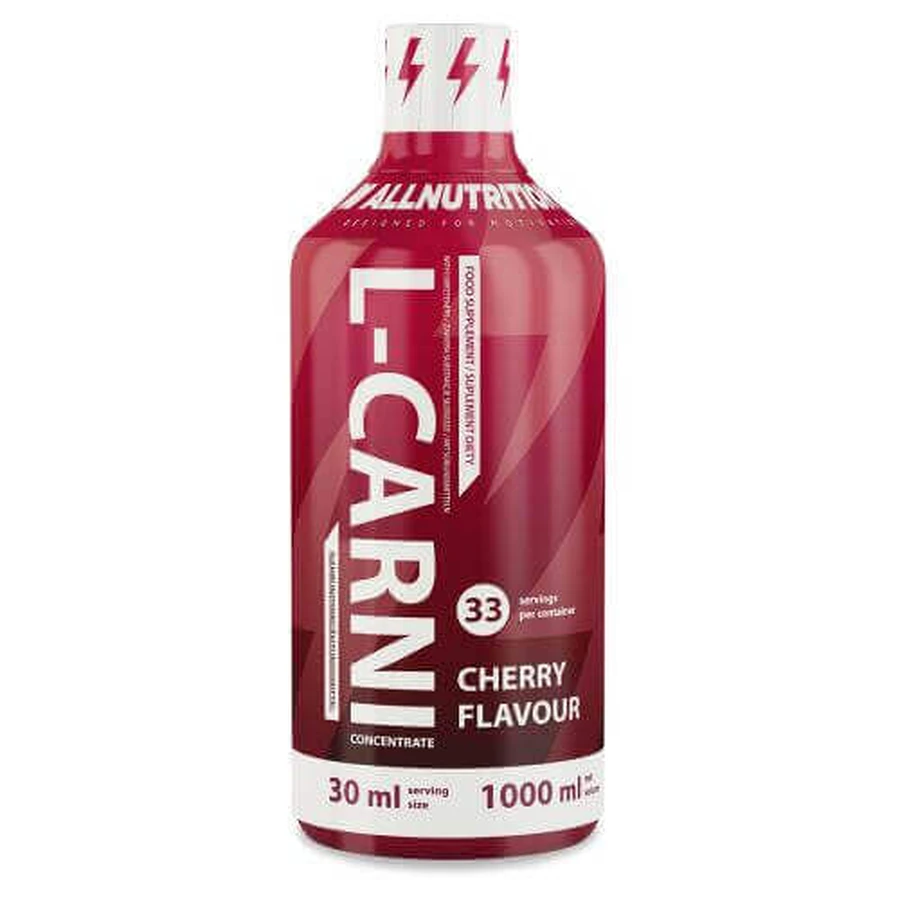 Allnutrition L-Carni L-карнітин рідкий зі смаком вишні, 1000 мл: ціни та характеристики