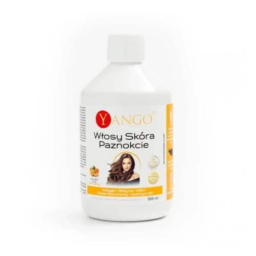 Yango Hair, Skin, Nails с апельсиновым ароматом, 500 мл: цены и характеристики