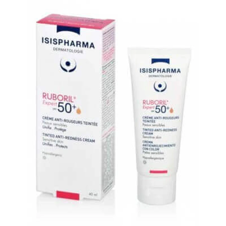 ISISPHARMA RUBORIL EXPERT 50+ Крем для капиллярной кожи, 40 мл: цены и характеристики