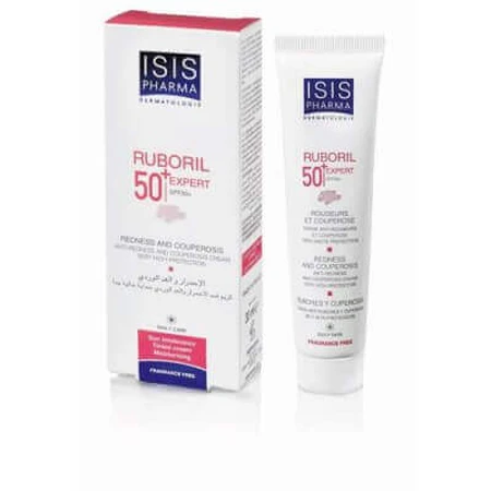 ISISPHARMA RUBORIL EXPERT 50+ Крем для капиллярной кожи, 40 мл: цены и характеристики