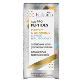 EFEKTIMA Age Pro Peptides Мультиактивна сироватка проти зморшок з пептидами та вітаміном С і гіалуроновою кислотою, зволожуюча і освітлююча, 30 мл