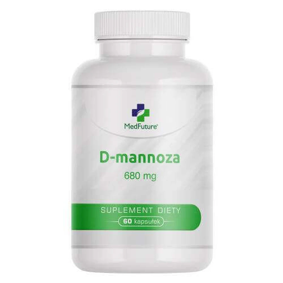MedFuture D-манноза, 60 капсул: цены и характеристики