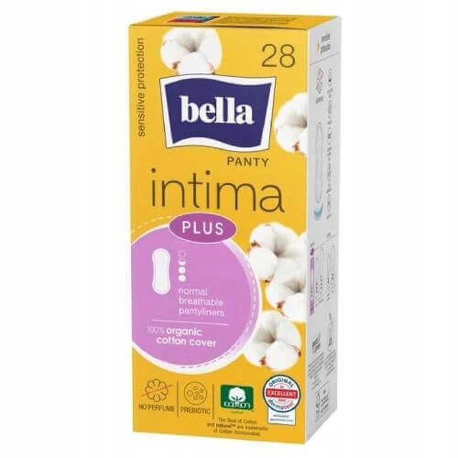 Ультратонкі гігієнічні прокладки BELLA Panty Intima Plus, 28 шт.: ціни та характеристики