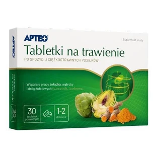 Таблетки для пищеварения APTEO, 30 таблеток