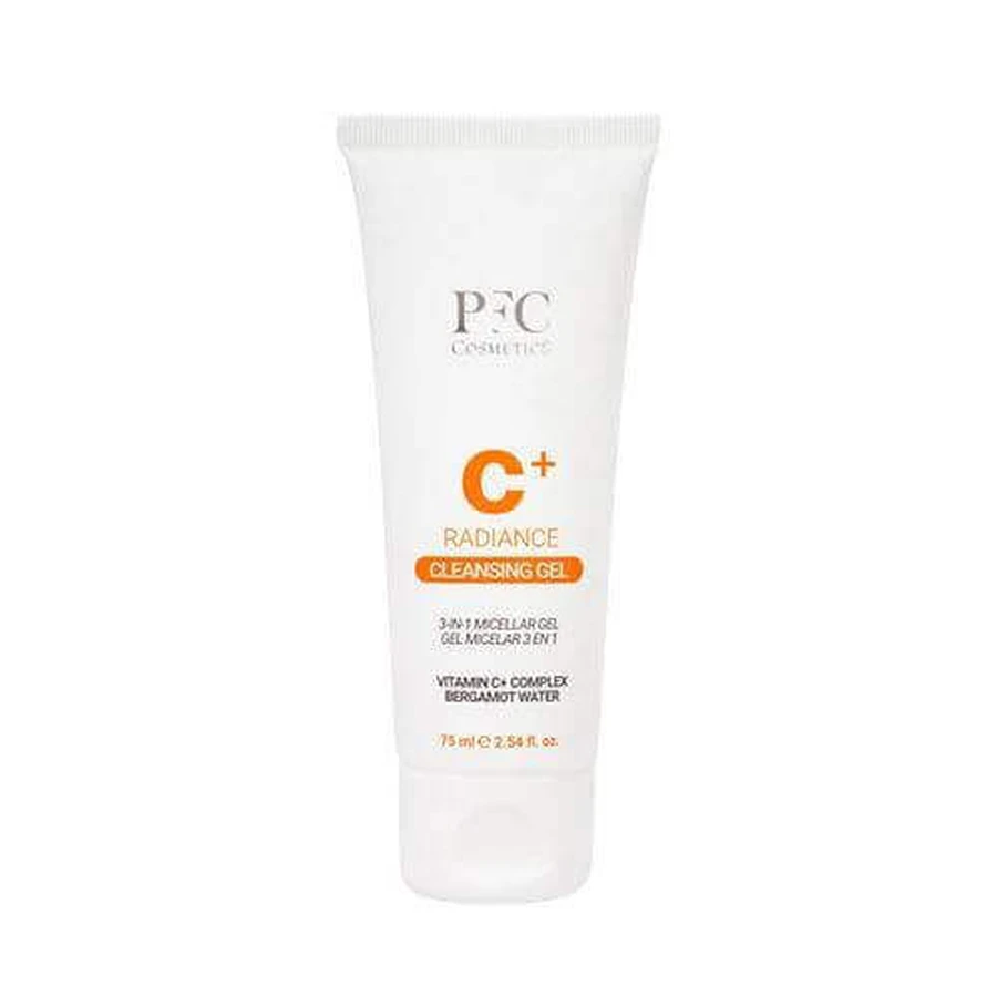 Антиоксидантний міцелярний гель для вмивання обличчя PFC Radiance C+, 75 мл: ціни та характеристики