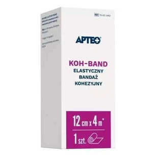 Apteo Koh-Band Эластичный когезивный бинт 12 см x 4 м, 1 шт.