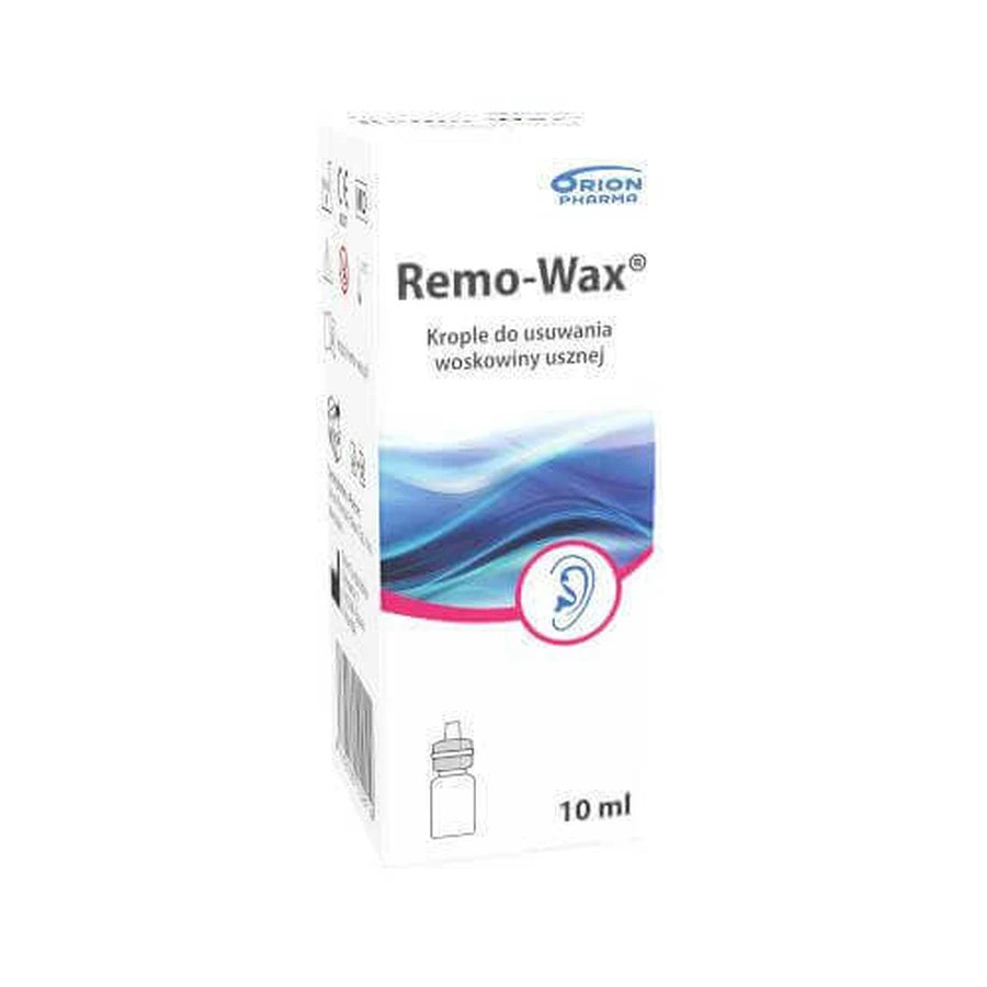 Капли для удаления ушной серы Remo-Wax, 10 мл: цены и характеристики