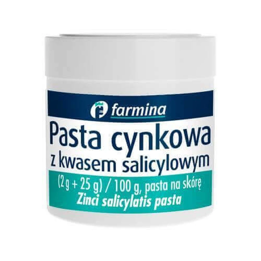Farmina Цинковая паста с салициловой кислотой, 20 г: цены и характеристики