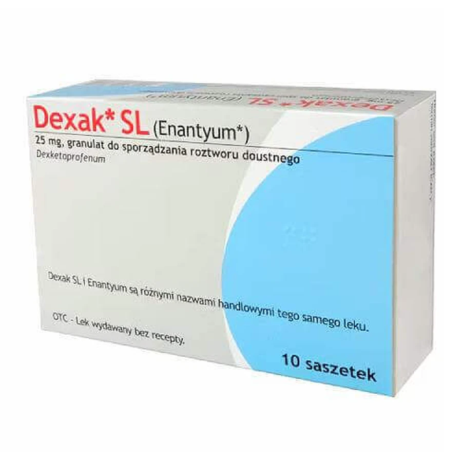 Дексак SL 25 мг, 10 пакетиків (DELFARMA): ціни та характеристики