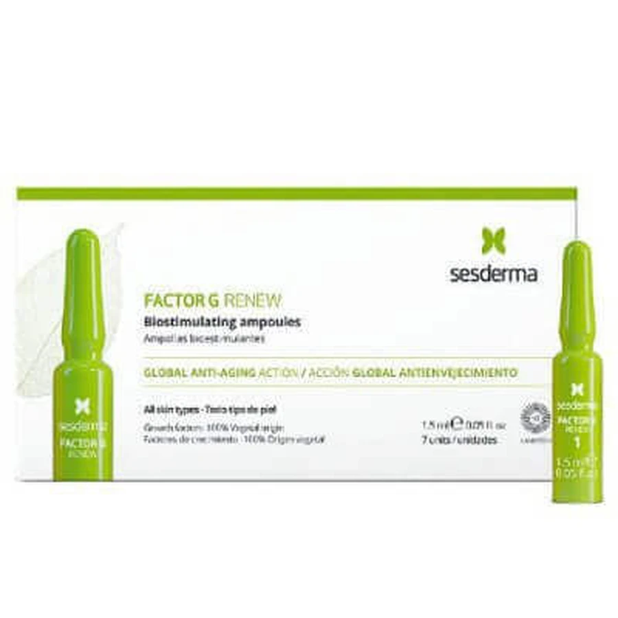 Ампулы SESDERMA FACTOR G RENEW, 7x1,5 мл: цены и характеристики