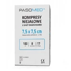 Нестерильные компрессы PASOMED 17N 8W 7,5 x 7,5 см, 100 шт.: цены и характеристики