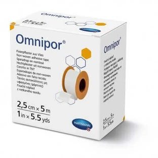 Нетканая штукатурка OMNIPOR 2,5 см x 5 м - 1 шт.