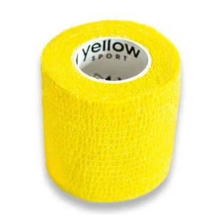 YellowBAND Когезивный бинт 5 см x 4,5 м желтый