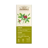 GREEN PHARMACY Сироватка для чутливої шкіри голови з женьшенем та олією марокканської м'яти, 100 мл
