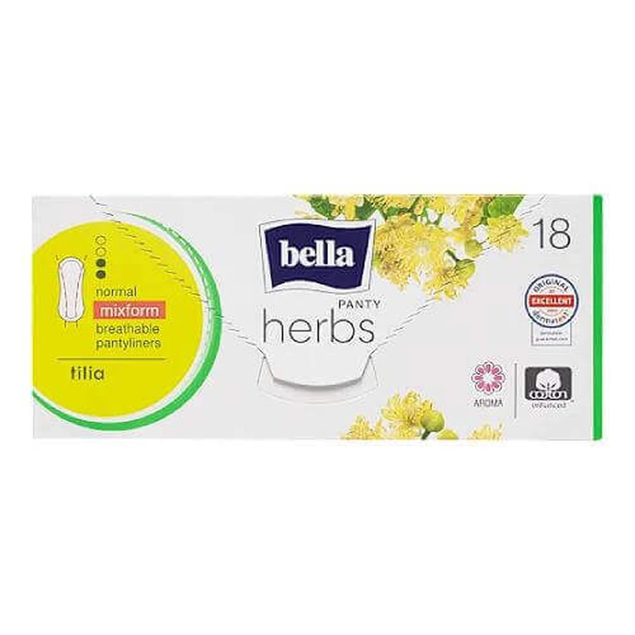 Гігієнічні прокладки BELLA Herbs Lime Blossom Normal, 18 шт.: ціни та характеристики