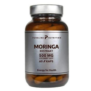 Pureline Nutrition Moringa 500 мг, 60 капсул