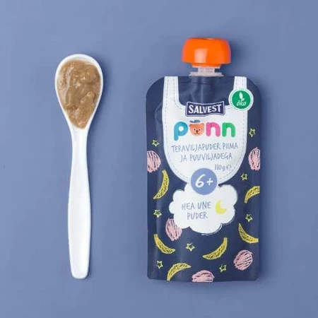 SALVEST PÕNN BIO Milk Bedtime Oatmeal with Fruit, 110 г.: цены и характеристики