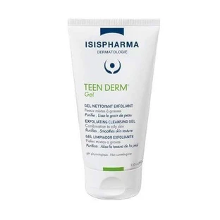 ISISPHARMA TEEN DERM GEL Антибактериальный очищающий гель для жирной и склонной к акне кожи, 150 мл