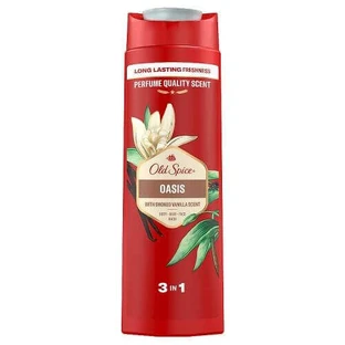 Old Spice Oasis Гель для душу та шампунь 3-в-1 для чоловіків, 400 мл