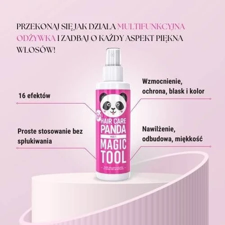 Багатофункціональний спрей-кондиціонер Noble Health Hair Care Panda, 200 мл: ціни та характеристики