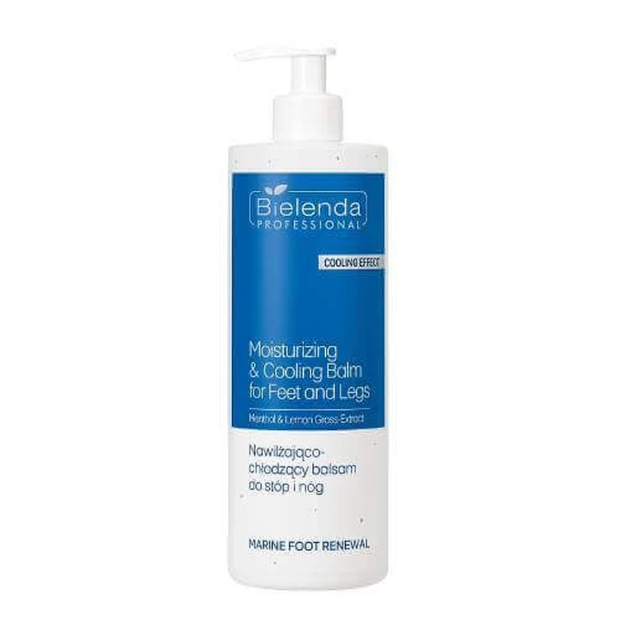 Bielenda Professional Cooling Effect Увлажняющий и охлаждающий лосьон для ног и ступней, 500 мл: цены и характеристики