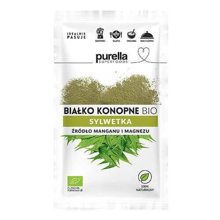 PURELLA Конопляний протеїновий порошок Bio, 45 г: ціни та характеристики
