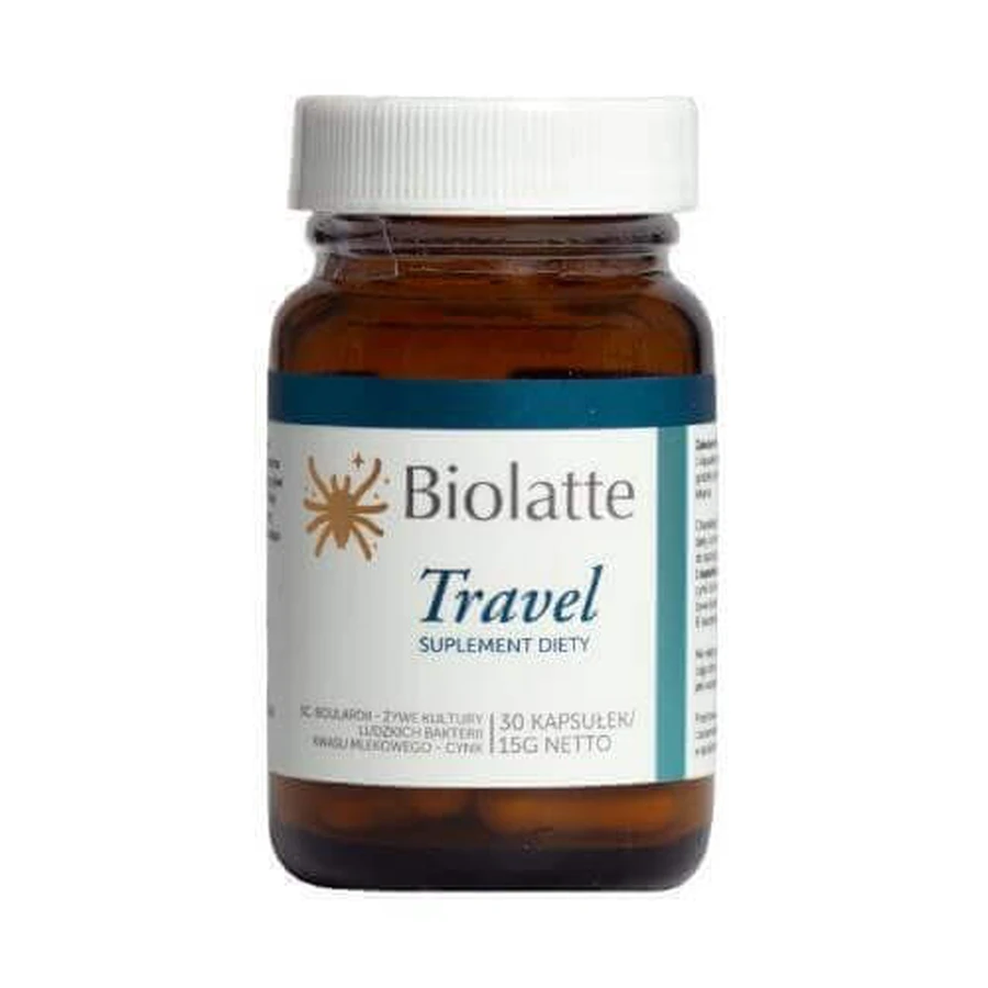 BIOLATTE Travel, 30 капсул: цены и характеристики