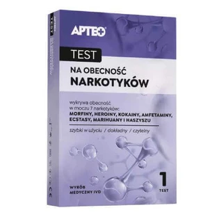 Тест на наркотики APTEO, 1 шт