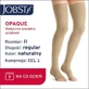 Длинные компрессионные чулки JOBST OPAQUE CCL1 натуральные, размер 2 OP