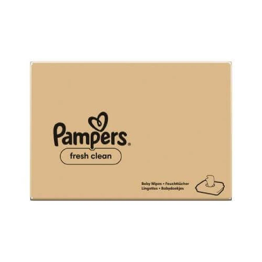 Влажные салфетки Pampers Fresh Clean, 6x 52шт: цены и характеристики