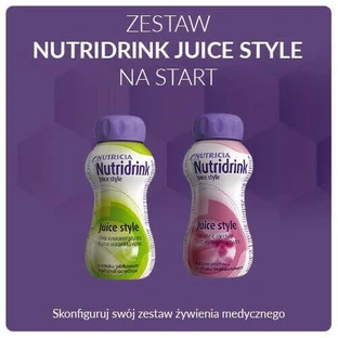 Стартовий набір Nutridrink Juice Style (8 пляшок по 200 мл)