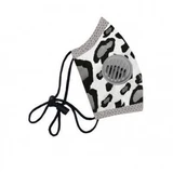 Дитяча захисна маска пантера +1 фільтр 7-10 років