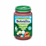 BOBOVITA JogoMi! Фрукты с йогуртом яблоки, ягоды и бананы после 6 месяцев, 190 г
