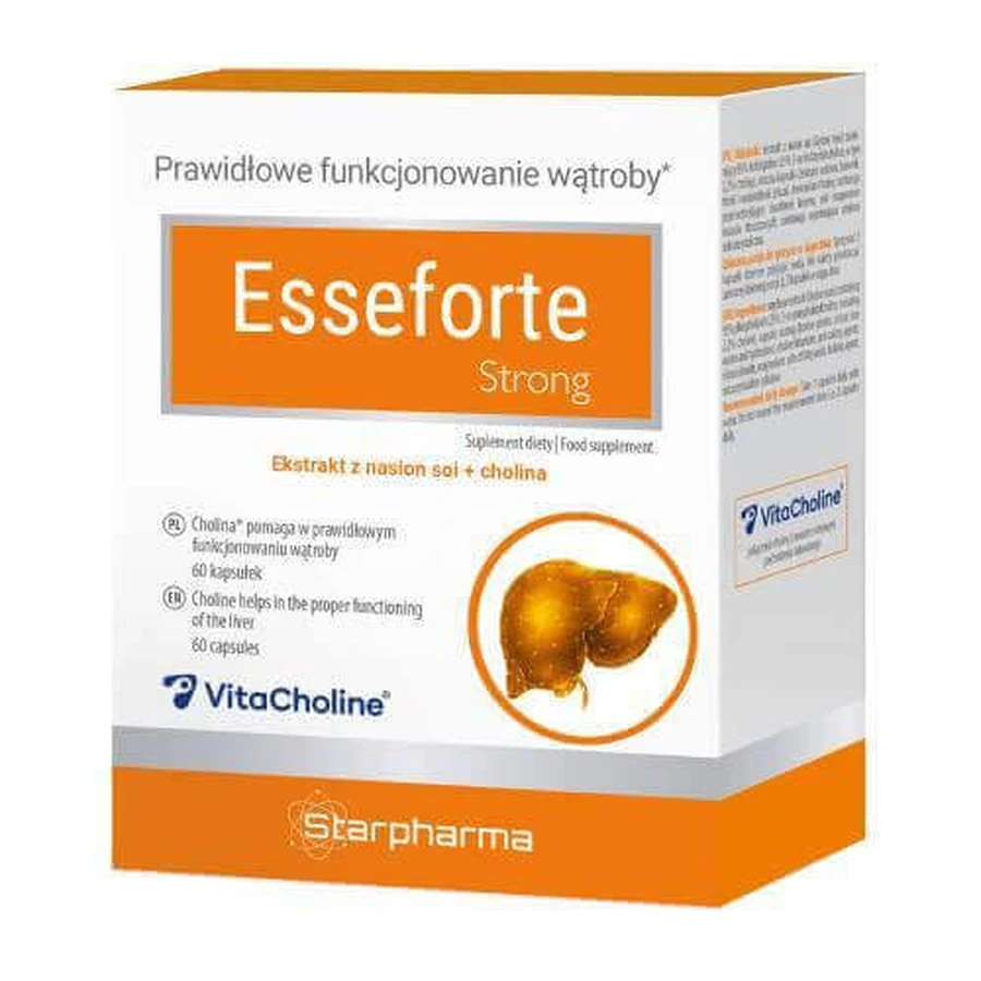 Starpharma Ессефорте Стронг, 60 капсул: ціни та характеристики