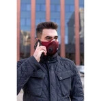 Olmed Захисна маска темно-бордова Розмір L/XL: ціни та характеристики