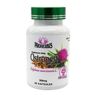PROHERBIS Екстракт розторопші, 60 капсул