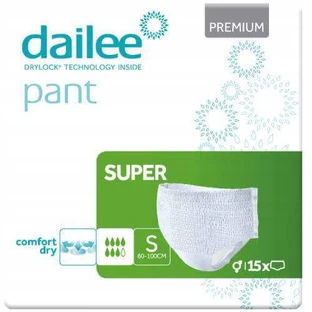 DAILEE Pant Premium Суперпоглинаючі трусики S, 15шт. ПОШКОДЖЕНА УПАКОВКА З ФОЛЬГИ