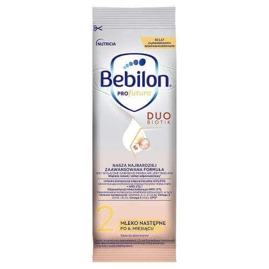 Bebilon Profutura Duobiotik 2 Последующее молоко после 6 месяцев, саше, 28,8 г: цены и характеристики