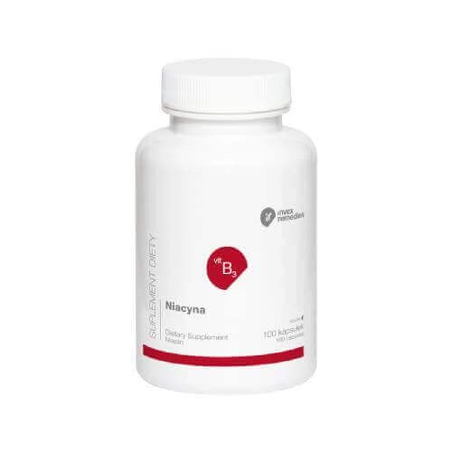 INVEX REMEDIES Ниацин, 100 капс: цены и характеристики