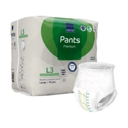 ABENA Pants Premium L3 Абсорбуючі труси, 15 шт.: ціни та характеристики