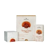 Orientana Boost Your Skin Set Натуральный веганский крем для лица с рейши, 50 мл + Регенерирующий бустер для лица с рейши Lakesis, 30 мл