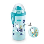 NUK Flexi Cup М'яка солом'яна чашка 12м+ синя, 300мл: ціни та характеристики